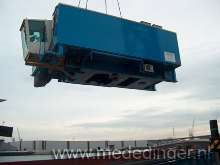 Mededinger vervoerde silo`s van Genk (B) naar Godorf (D)